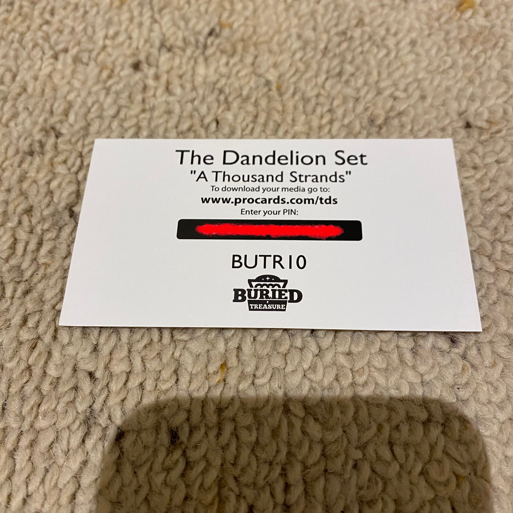 The Dandelion Set feat. Alan Moore - A Thousand Strands Vinyl LP Album