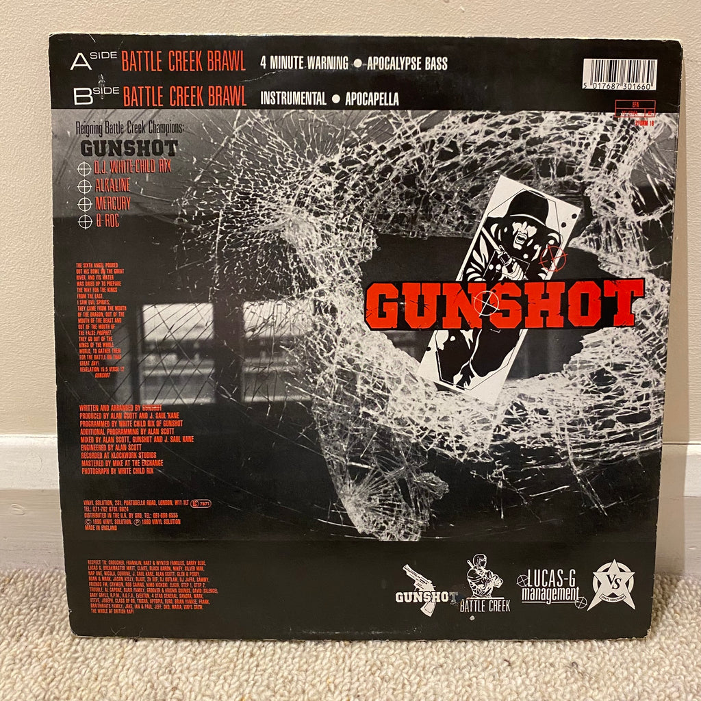 Gunshot - Battle Creek Brawl Vinyl 12" Single