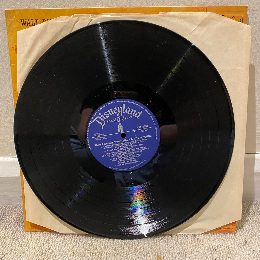 Disney Songs Of Christmas Vinyl LP Album