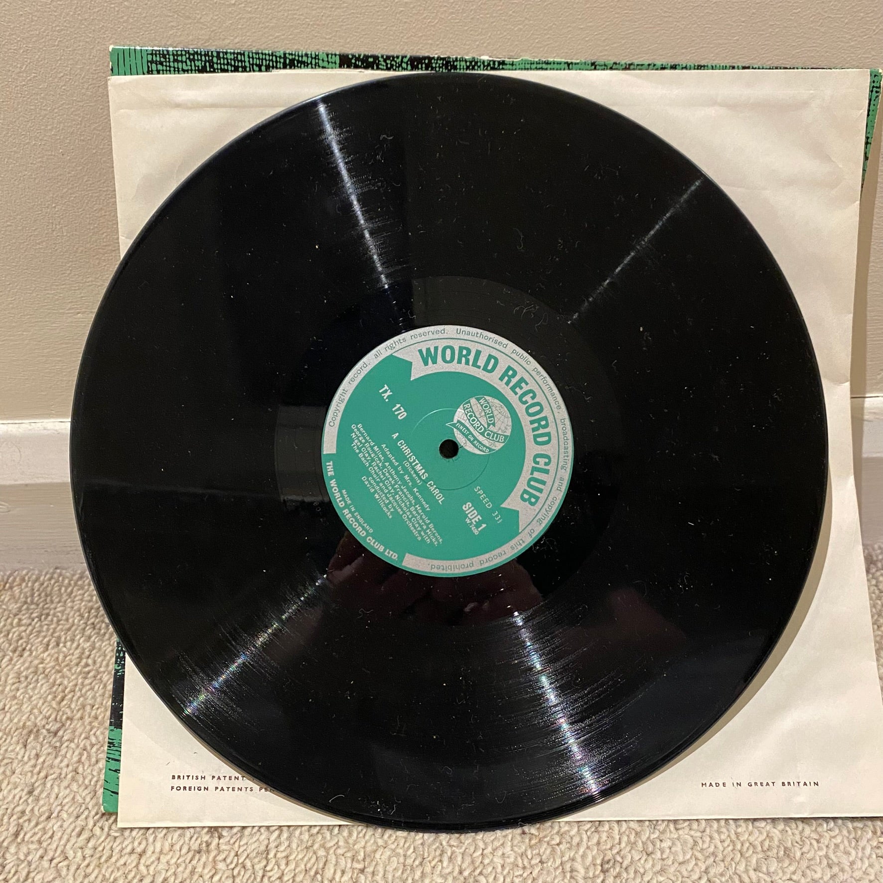 Charles Dickens - A Christmas Carol Vinyl LP Album