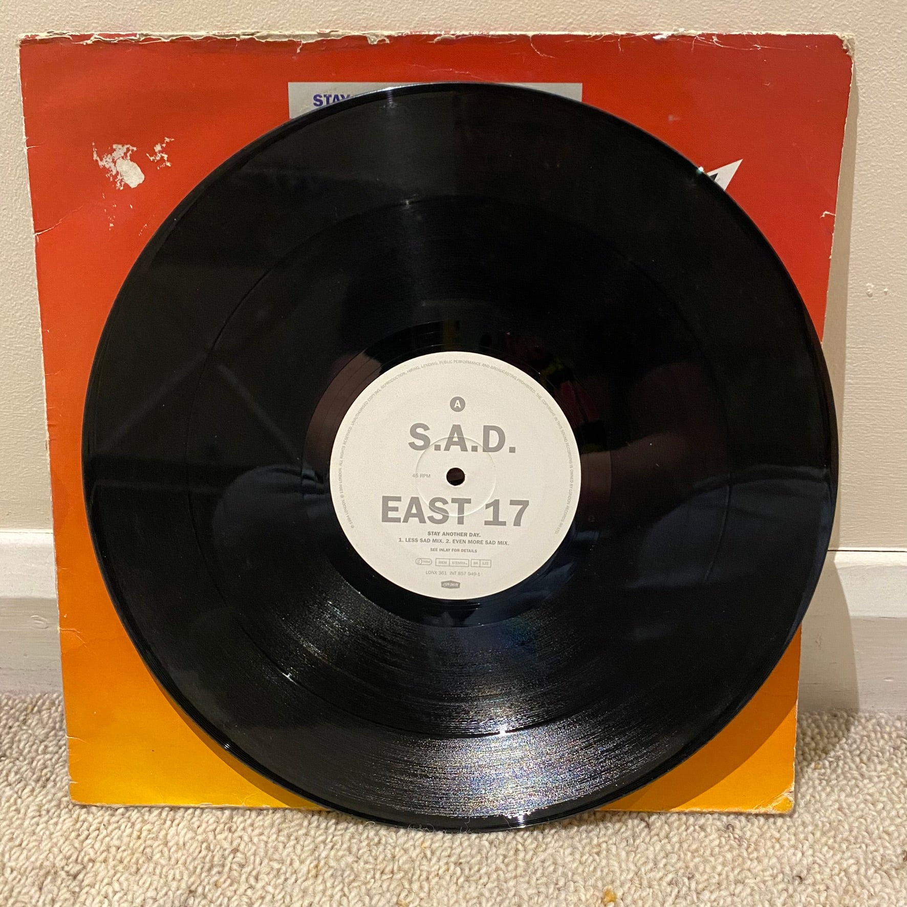 East 17 - Stay Another Day Vinyl 12" Single