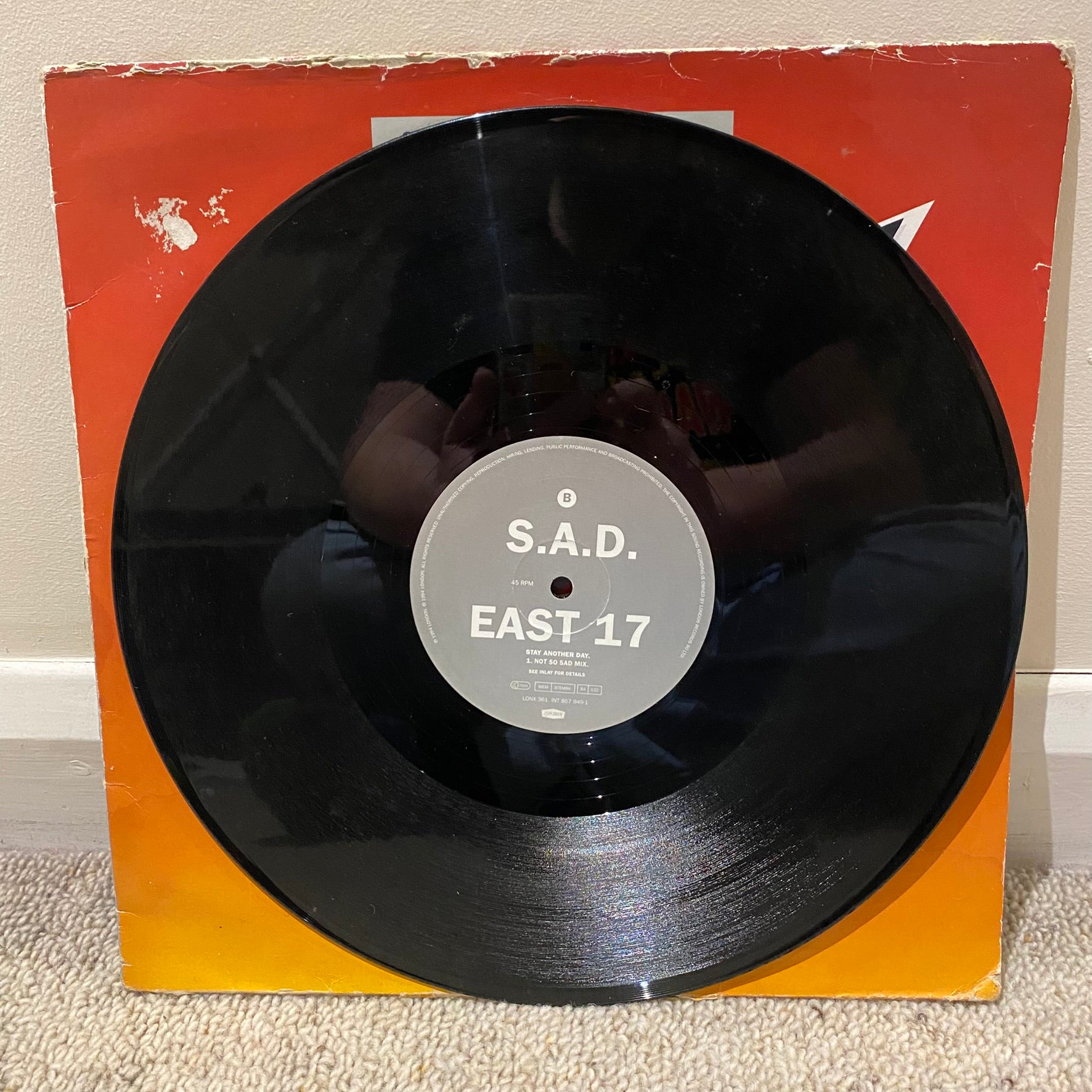 East 17 - Stay Another Day Vinyl 12" Single