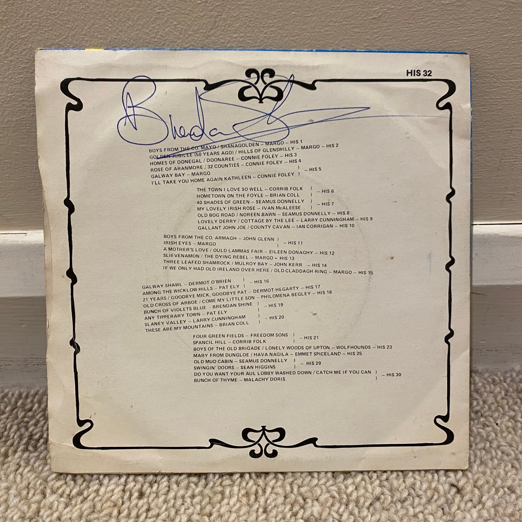 Brendan Shine - Christmas Time In Ireland 7" Vinyl Single (Signed)