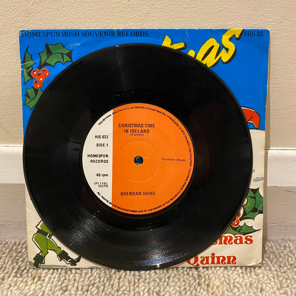 Brendan Shine - Christmas Time In Ireland 7" Vinyl Single (Signed)