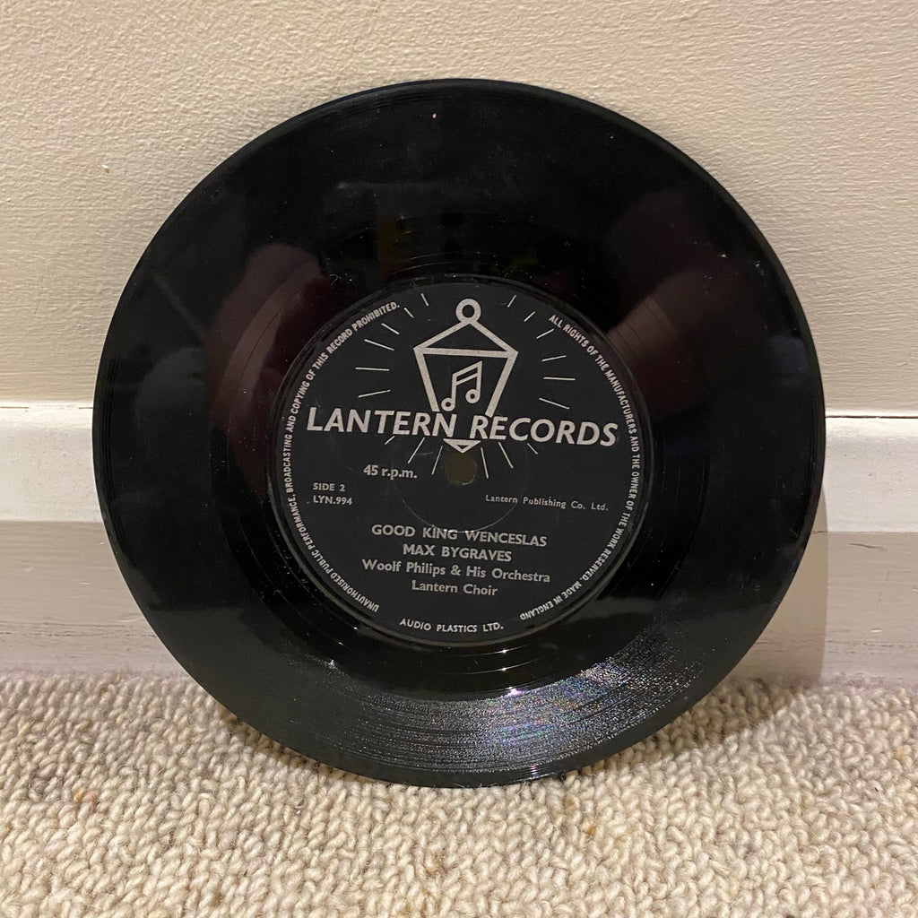 Max Bygraves - Christmas Greetings Vintage 7" Single Christmas Card