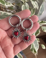 Sacred Heart Boot Charms - Individual or Pair