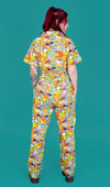 Run and Fly X Katie Abey Weird and Wonderful Print Jumpsuit - New Improved Fit