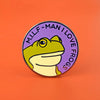 MILF Man I Love Frogs Enamel Lapel Pin Badge