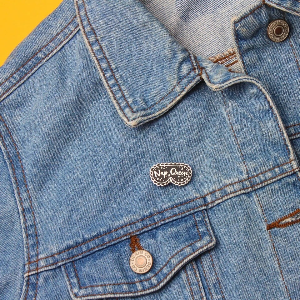 Nap Queen Pin Badge
