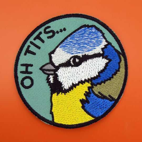 Oh Tits Iron On Patch