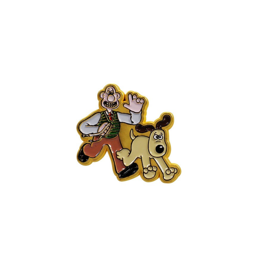 Wallace and Gromit Enamel Pin Badge