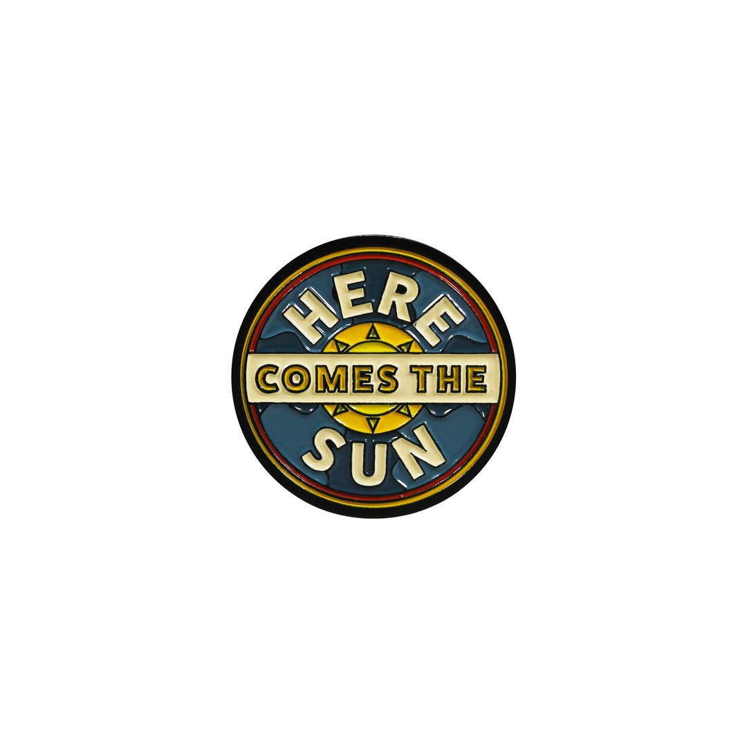The Beatles Here Comes The Sun Enamel Pin Badge