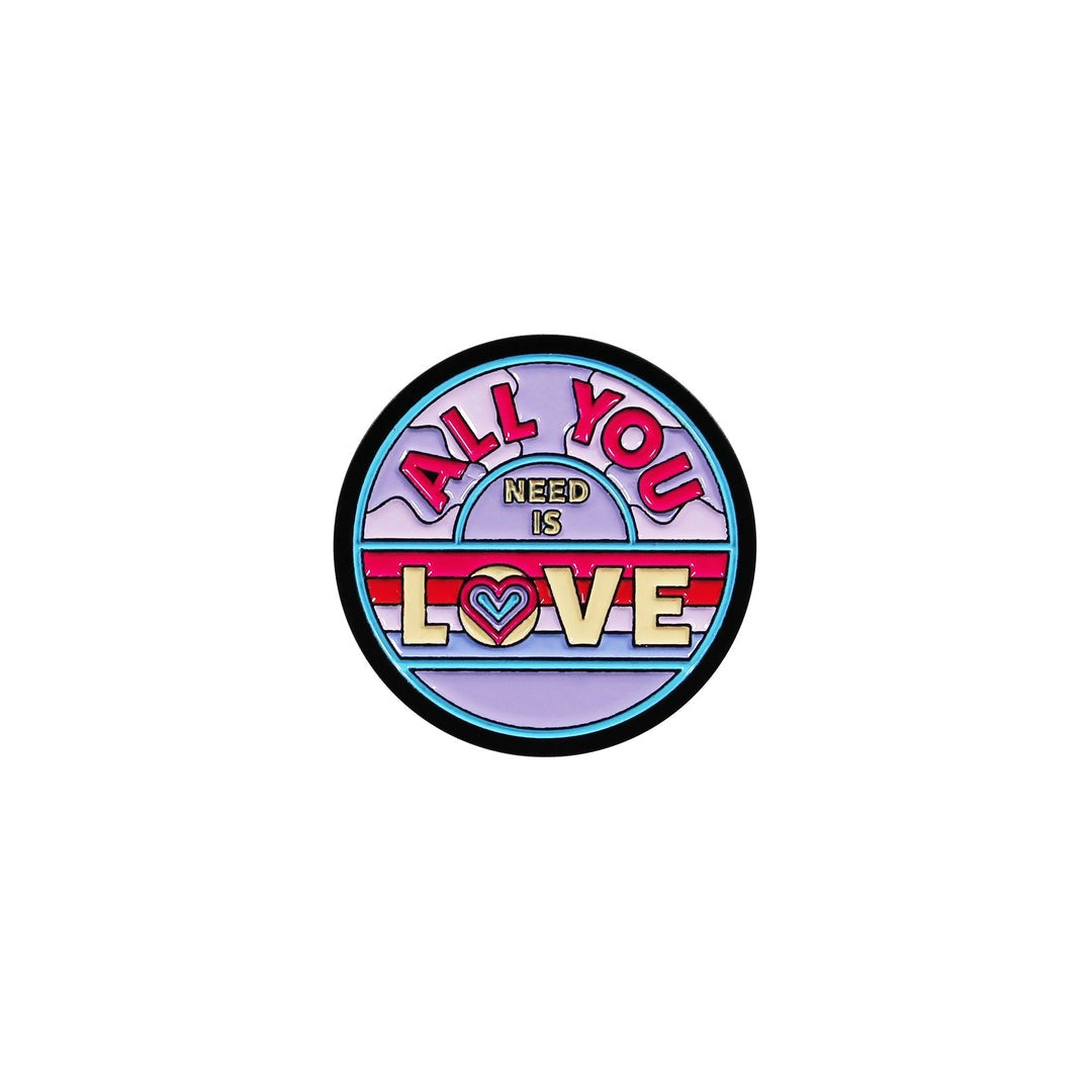 The Beatles All You Need Is Love Enamel Pin Badge