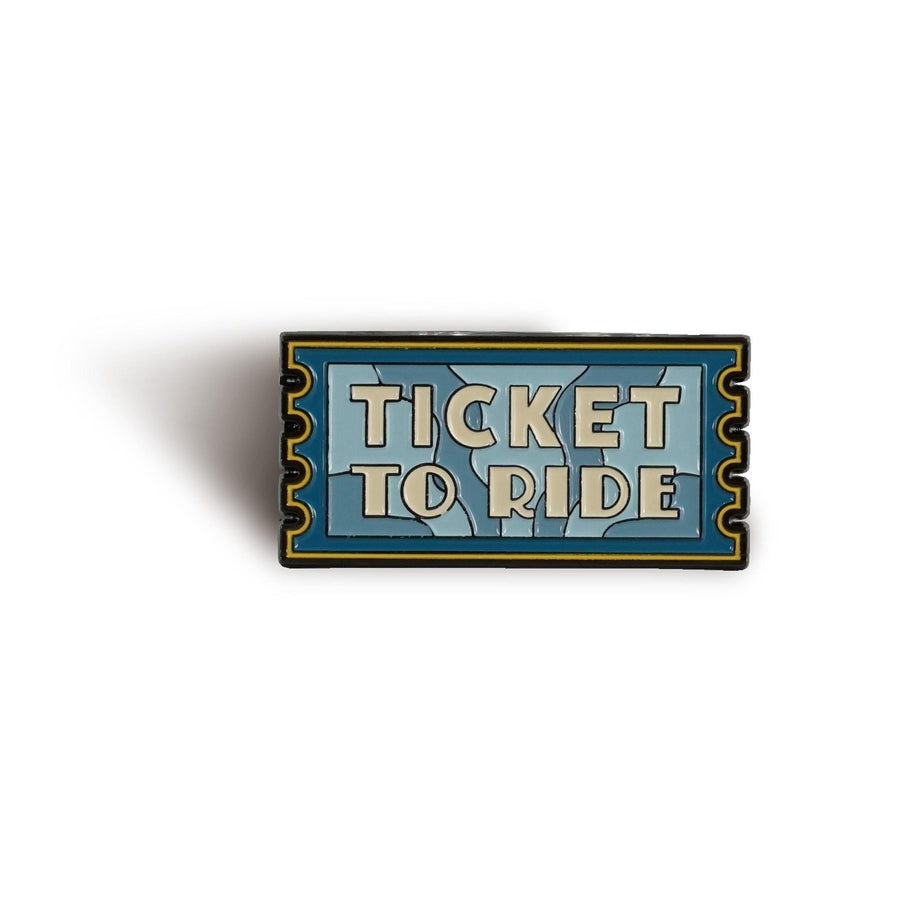 The Beatles Ticket To Ride Pin Badge