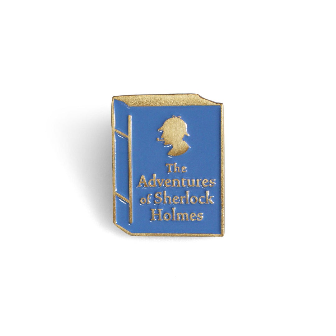Sherlock Holmes Book Enamel Pin Badge