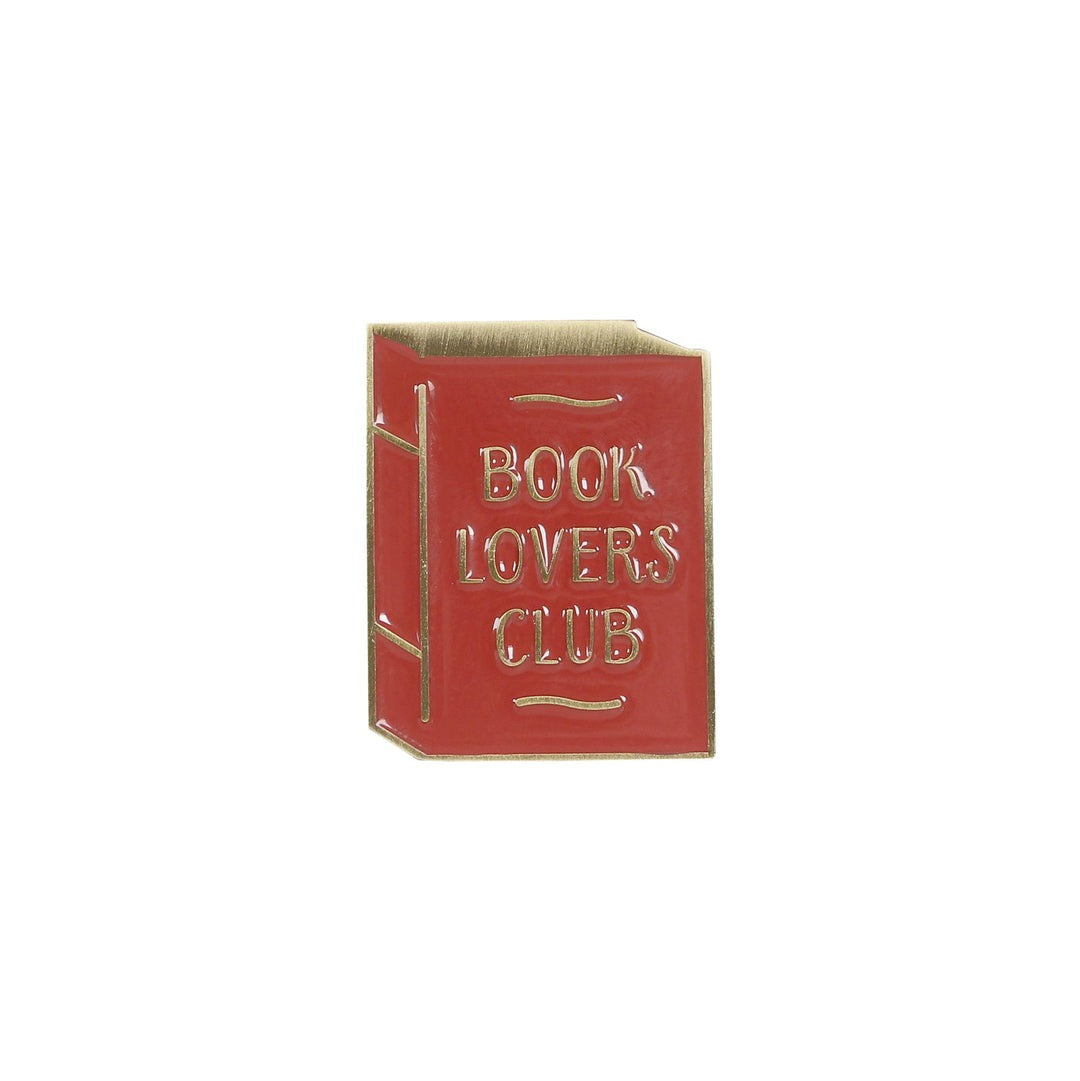 Book Lovers Club Enamel Pin Badge