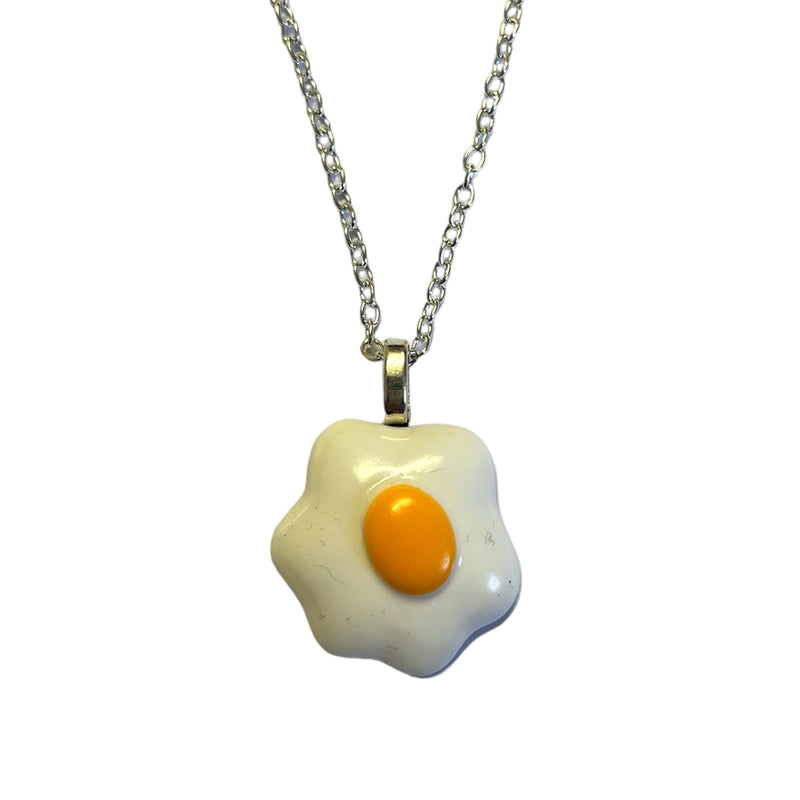 Fried Egg Necklace