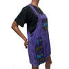 Purple Elephant Embroidered Pinafore Dress