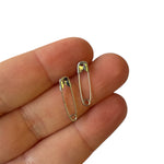 Safety Pin Stud Earrings