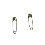 Safety Pin Stud Earrings