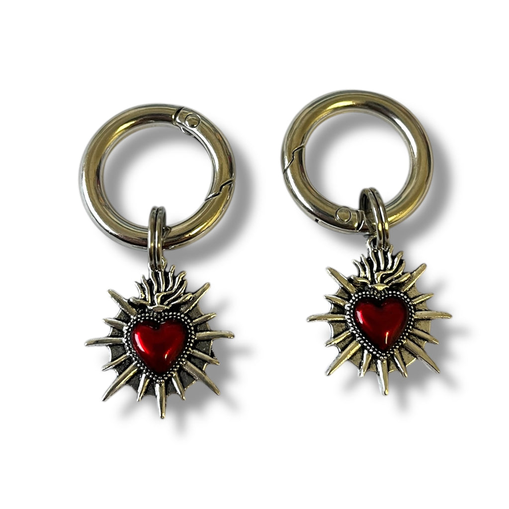 Sacred Heart Boot Charms - Individual or Pair