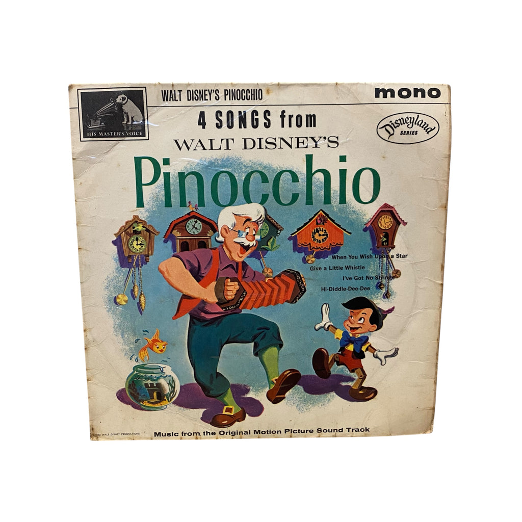 Walt Disney - Songs From Pinocchio 7" Vinyl Single