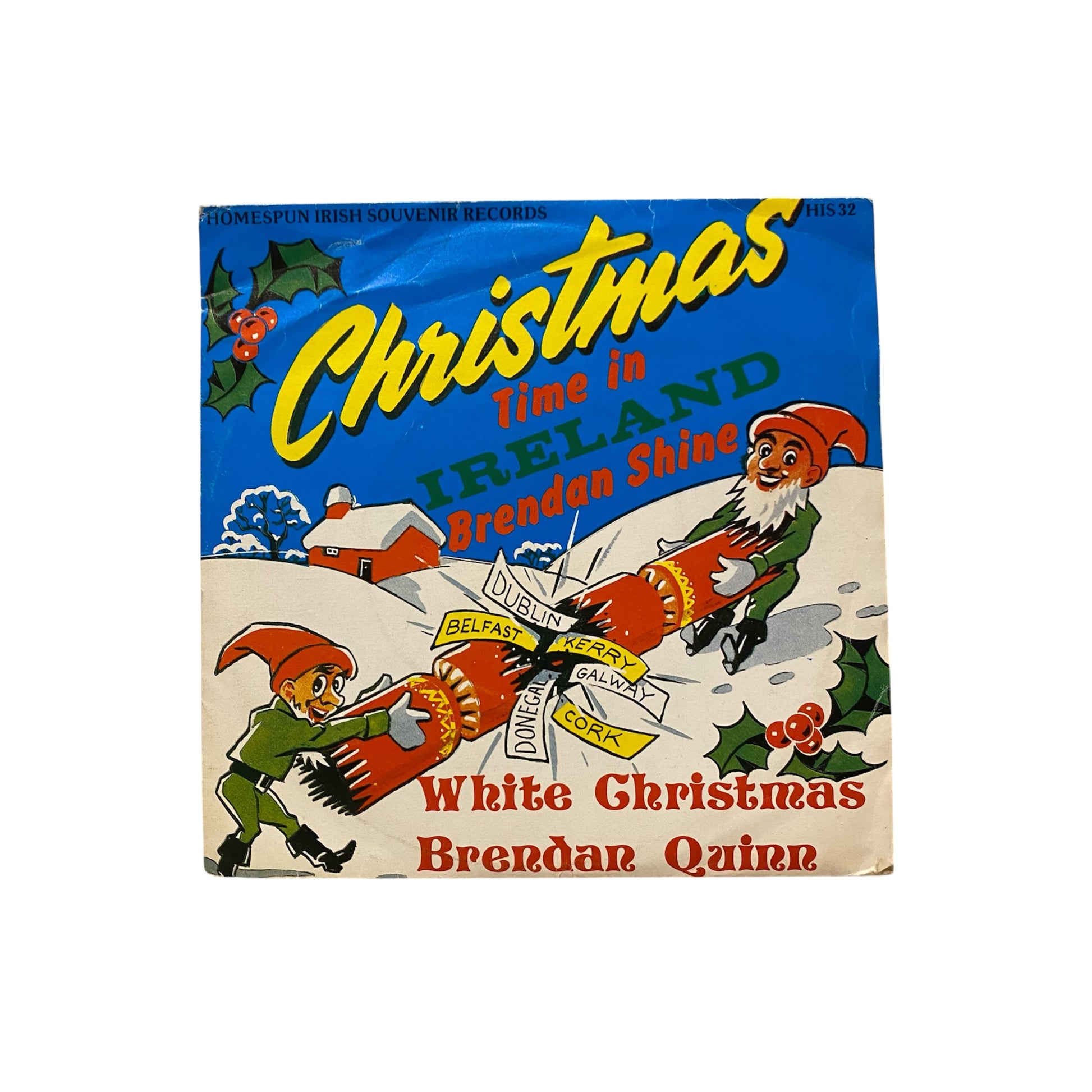 Brendan Shine - Christmas Time In Ireland 7" Vinyl Single (Signed)