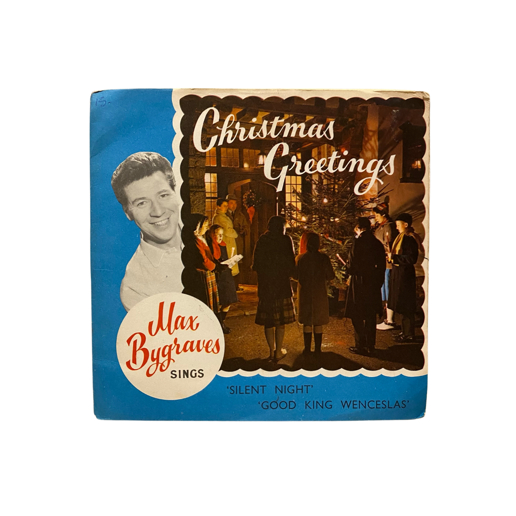 Max Bygraves - Christmas Greetings Vintage 7" Single Christmas Card