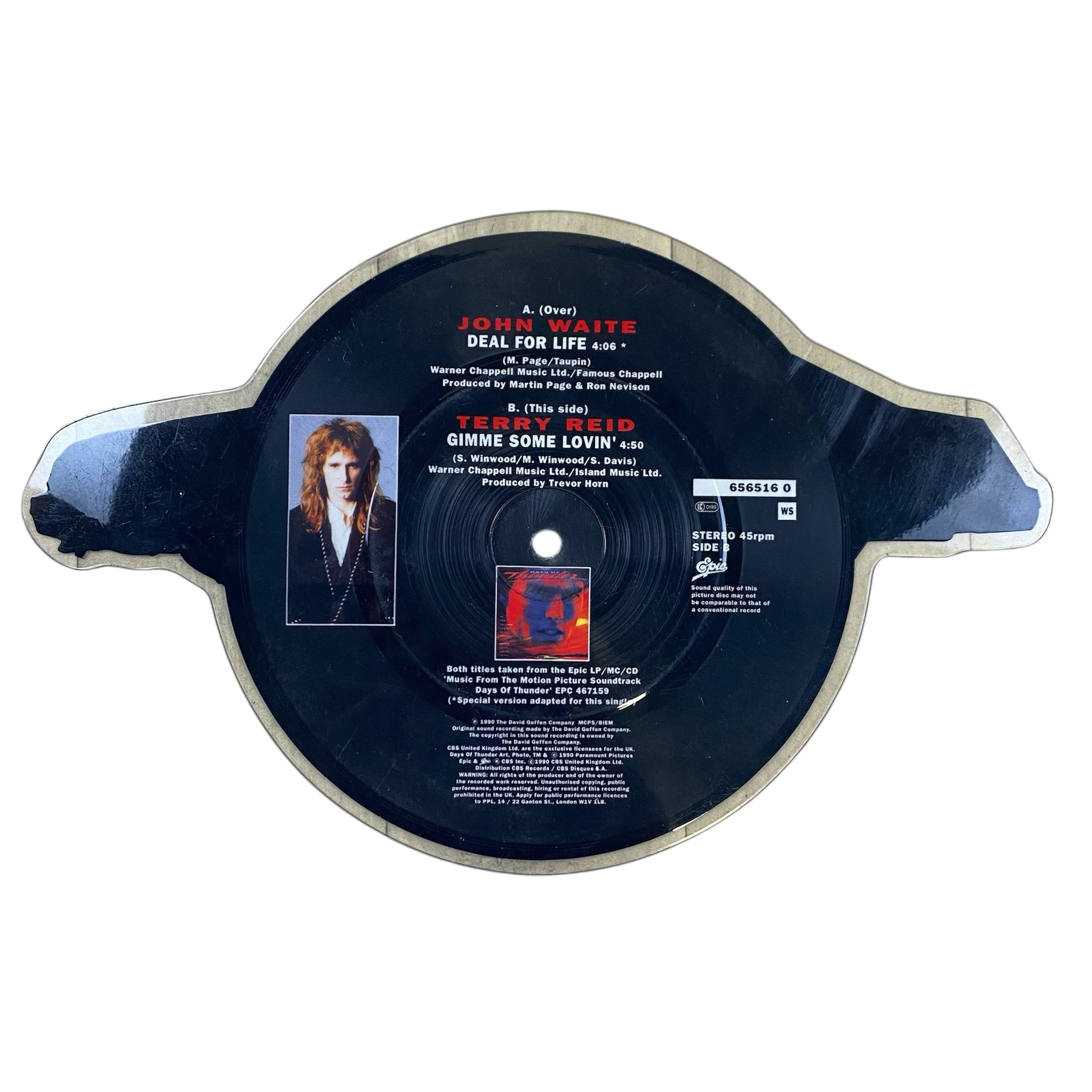 John Waite - Deal For Life Vinyl 7" Picture Disc