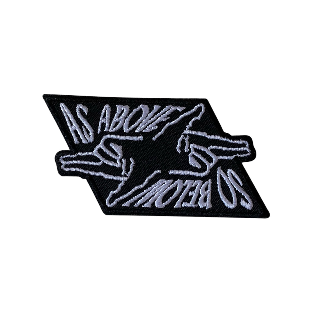 As Above So Below Iron On Patch