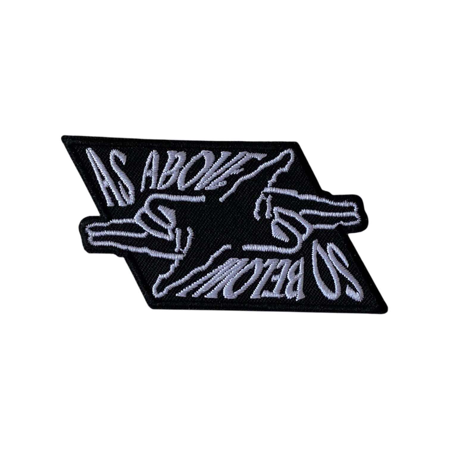 As Above So Below Iron On Patch