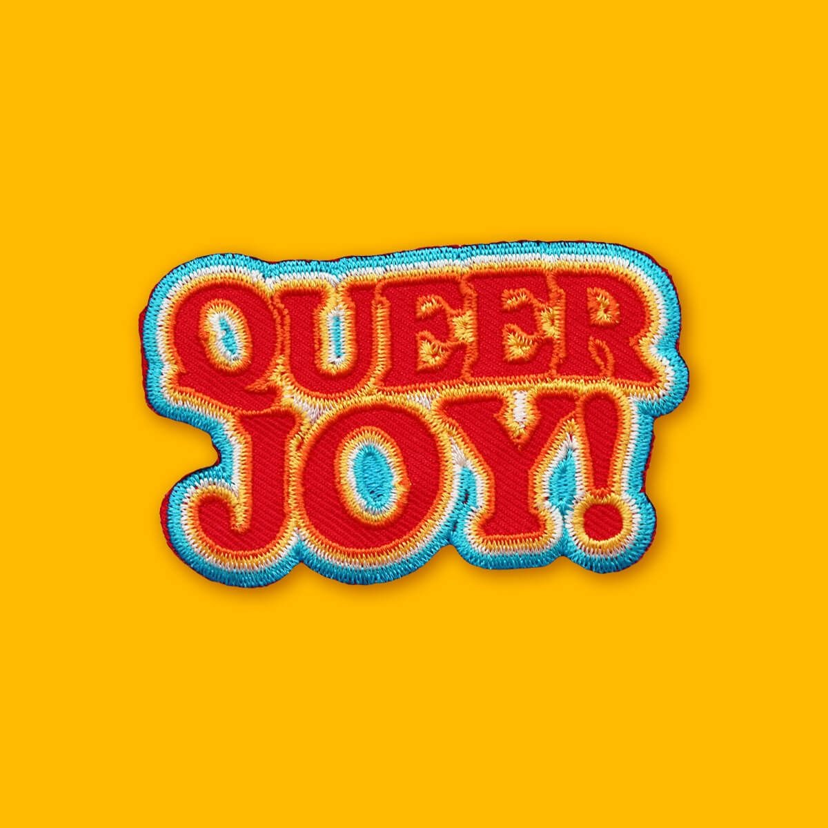 Queer Joy! Iron On Patch