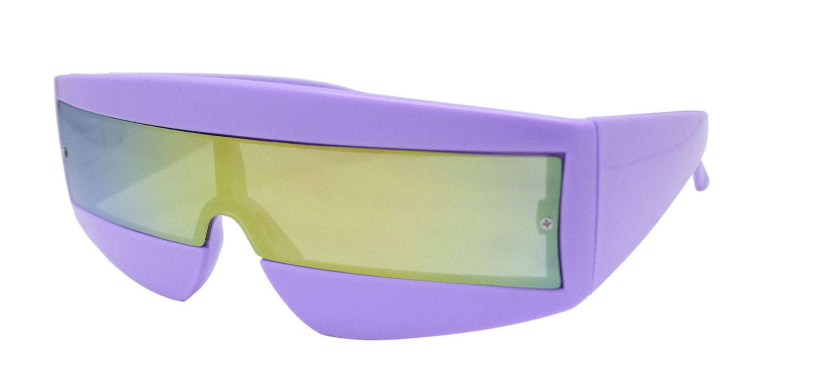 80s Sci Fi Visor Wrap Around Sunglasses