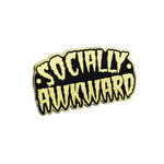 Socially Awkward Enamel Lapel Pin Badge