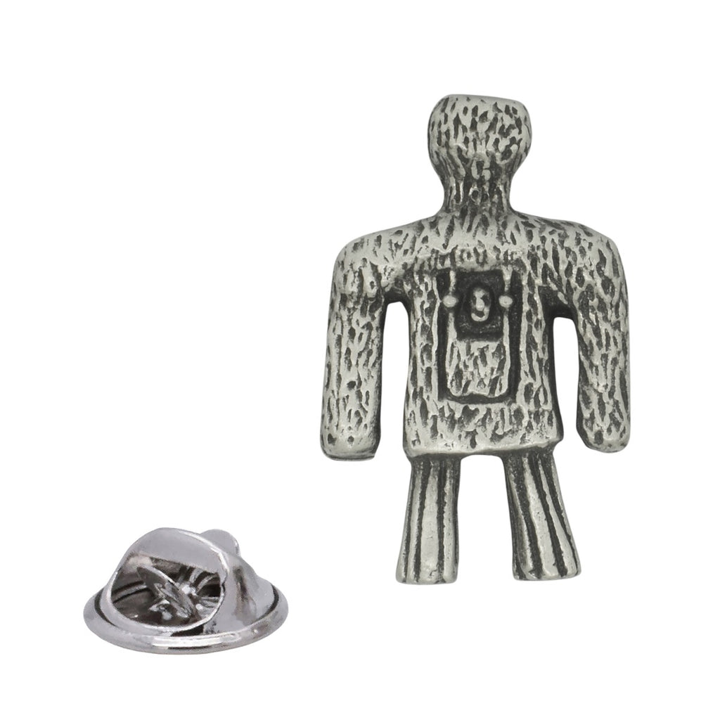 Wicker Man Pewter Pin Badge