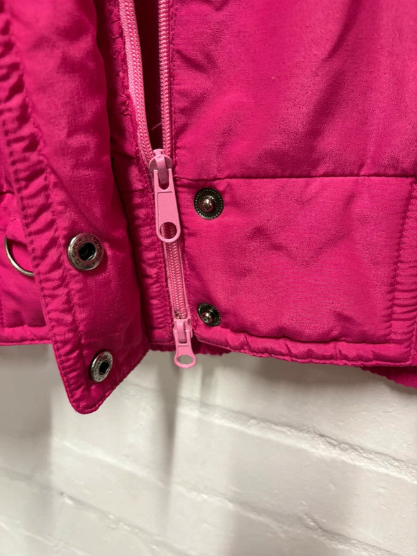Vintage 80’s St Michael Ski Jacket Coat 10-12 Padded Barbie Hot Pink