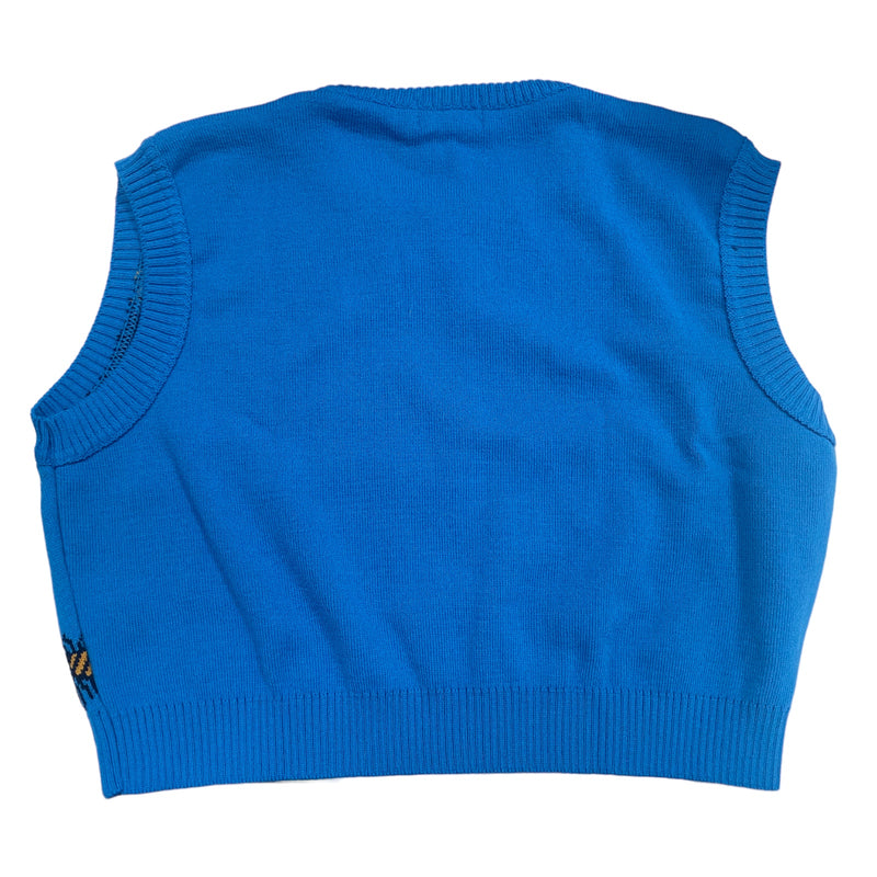 Bee Cropped Tank Top Vest by Run and Fly