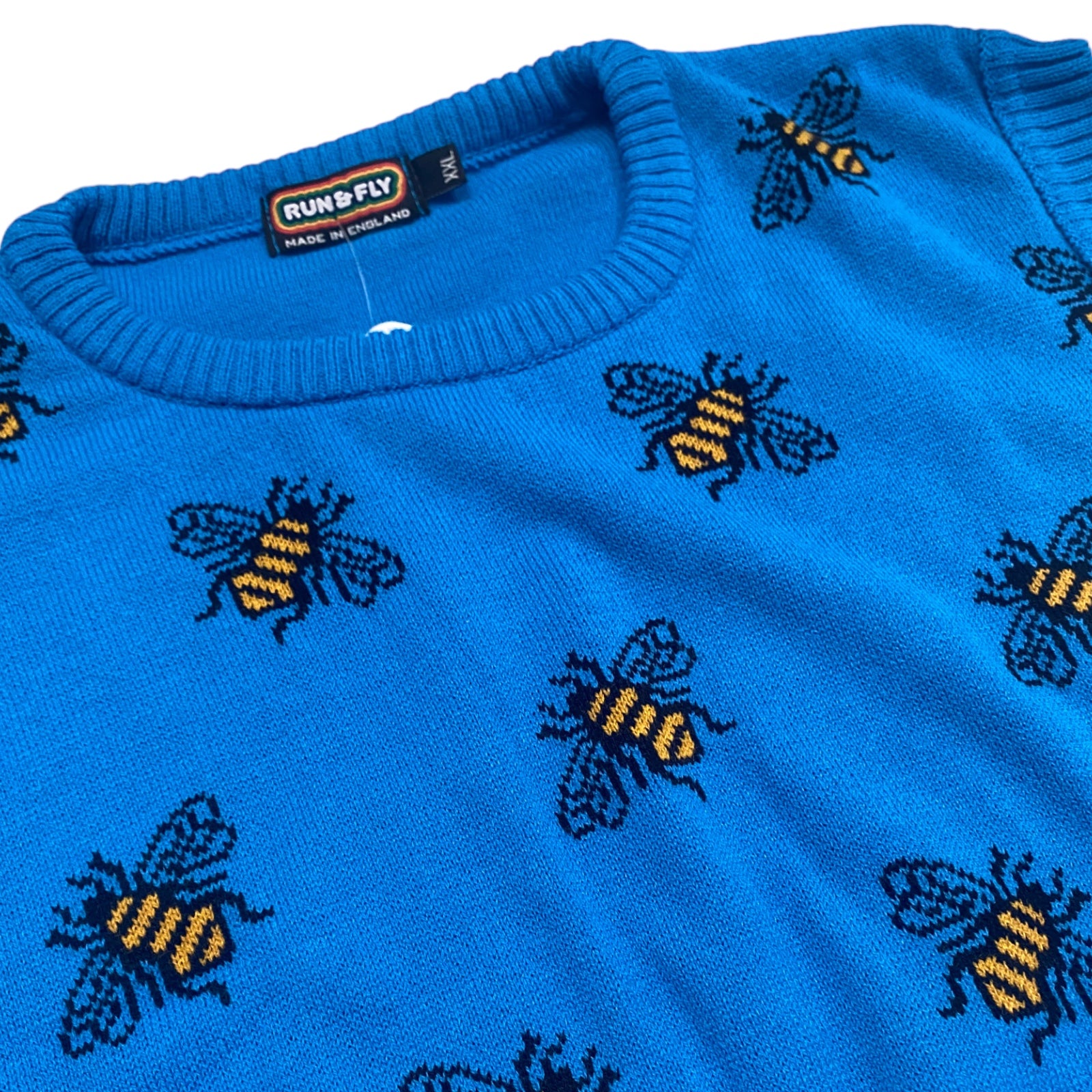 Bee Cropped Tank Top Vest by Run and Fly