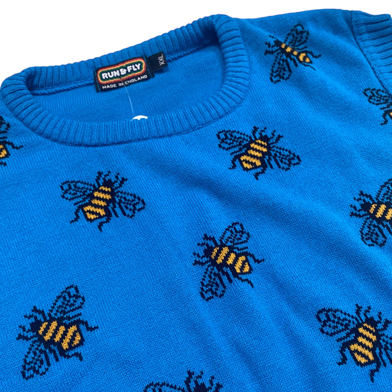 Bee Cropped Tank Top Vest by Run and Fly