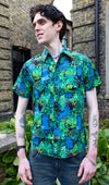 Jungle Cats Print Shirt by Run and Fly