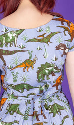Jurassic Adventure Dinosaur Print Dress by Run and Fly