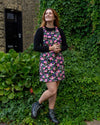 Bodies Print Dungaree Pinafore Dress by Run and Fly