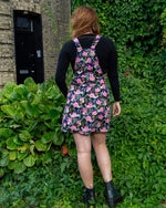 Bodies Print Dungaree Pinafore Dress by Run and Fly