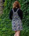 Boho Summer Print Dungaree Pinafore Dress by Run and Fly
