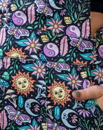 Boho Summer Print Dungaree Pinafore Dress by Run and Fly