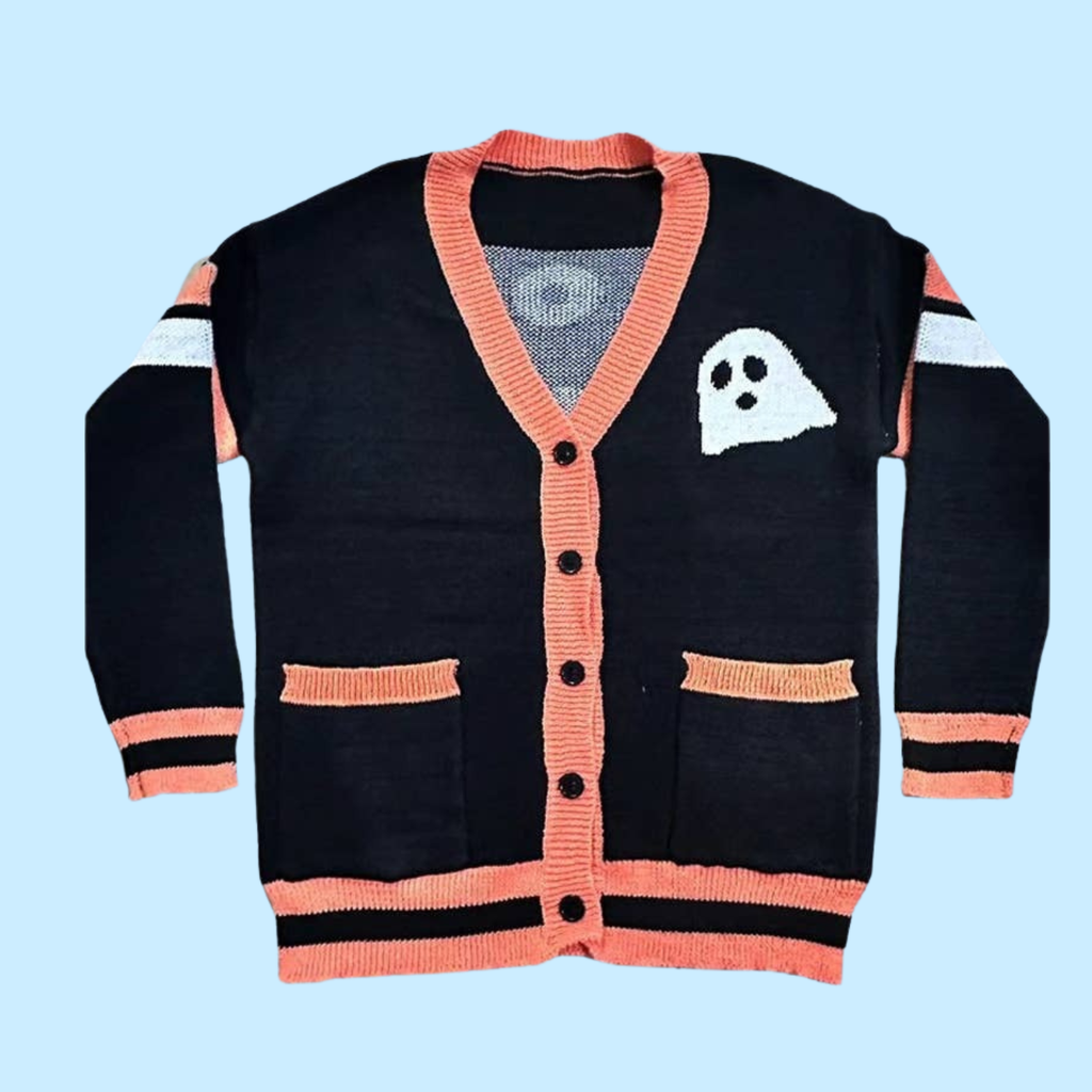 Boo! Ghost Cardigan