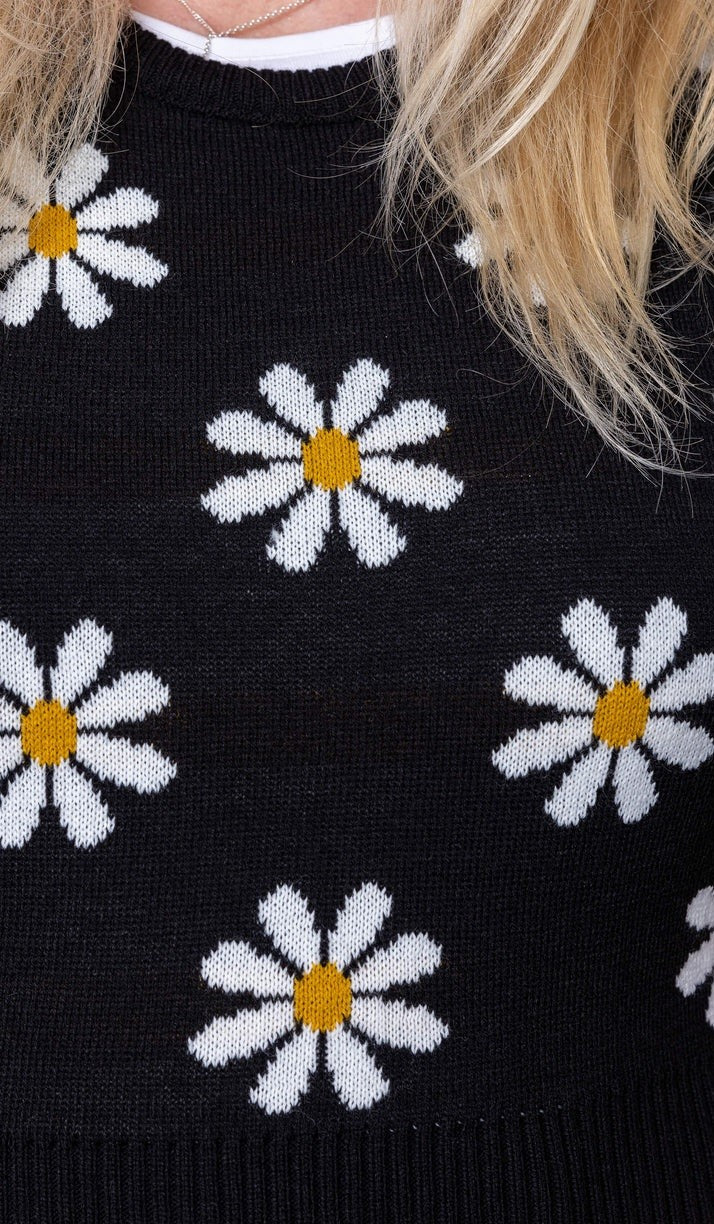 Daisy Cropped Tank Top Vest by Run and Fly