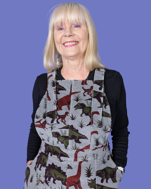 Land of the Dinosaur Pinafore Dress main image 1