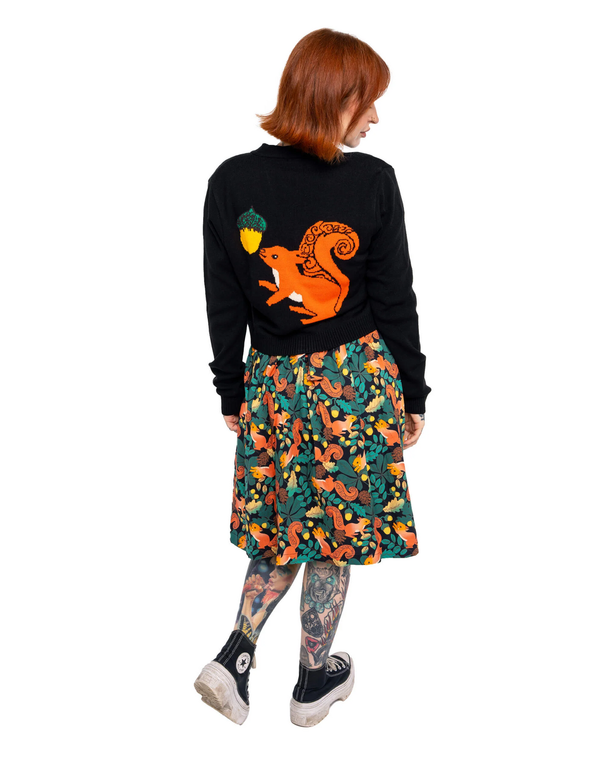 Acorn Adventure Squirrel Cardigan by Run and Fly