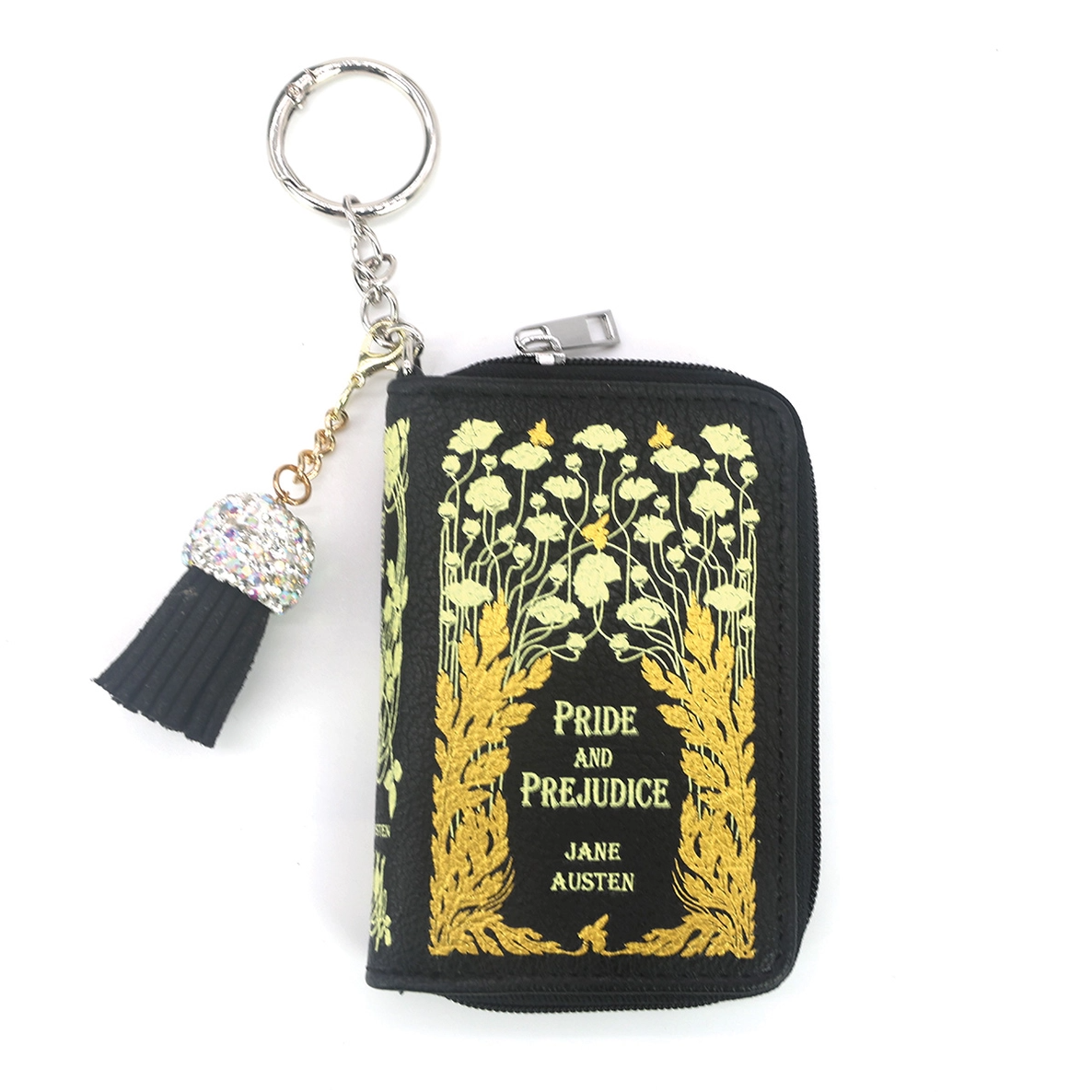 Pride and Prejudice Book Bag Charm and Coin Purse
